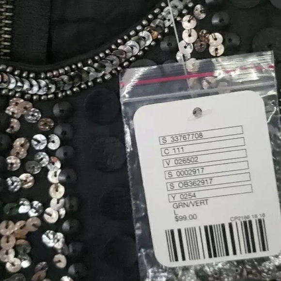 Pins & Needles sequin swing tank top silver - Picture 5 of 7